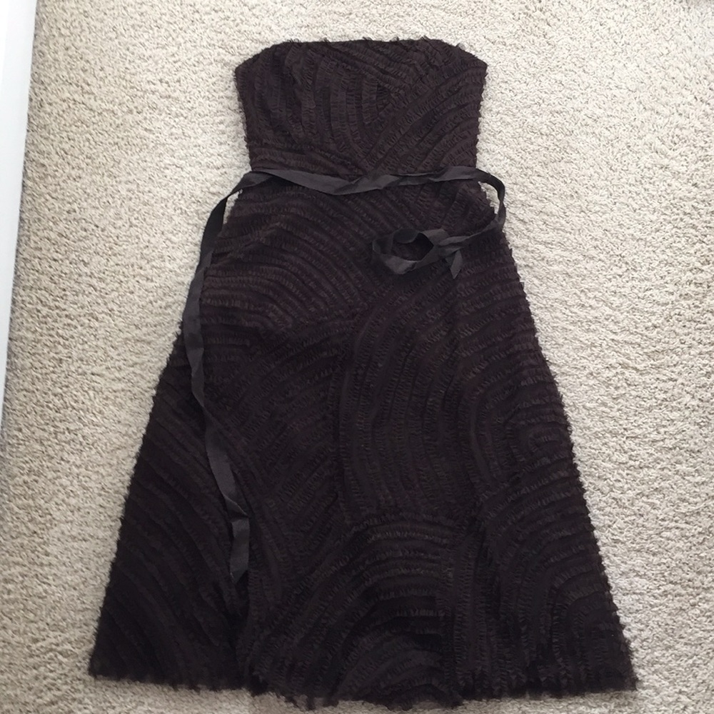 NWT BCBG Maxazria tulle strapless dress size 4